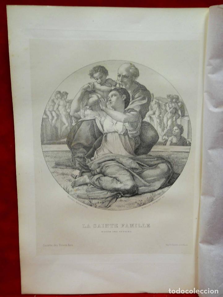 Arte: La sagrada familia de MIguel Angel Gazette des beaux arts 1876