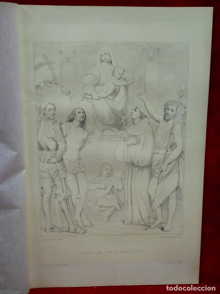 Arte: La Madonna de Guastavillani de Francesco Francia Gazette des beaux arts 1862 muy raro.