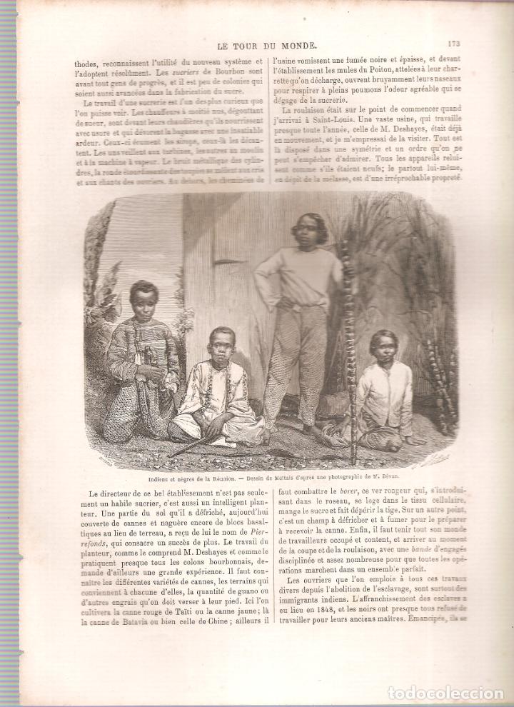 Arte: ISLA REUNION. NI&Ntilde;OS INDIGENAS