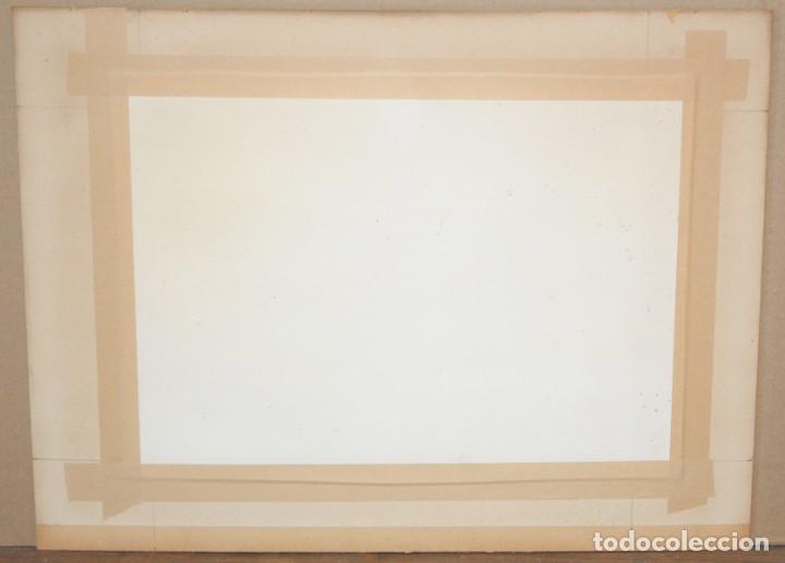 Arte: GRABADO ILUMINADO. INTERIOR CON PERSONAJES - Foto 6