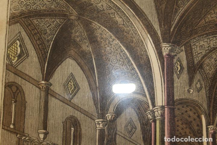 Arte: grabado interior con marco de madera - Foto 4