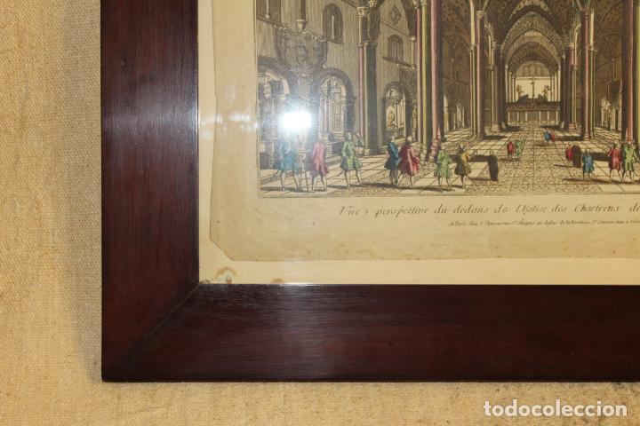 Arte: grabado interior con marco de madera - Foto 14