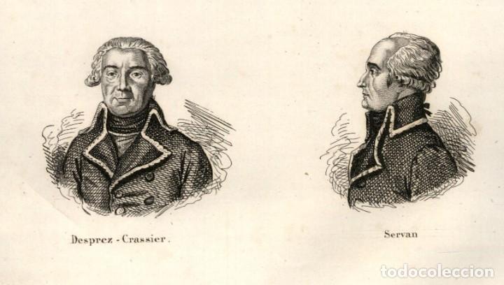 Arte: 1836 - Original - France Militaire - Desprez Crassier Sirviente - Guerra Independencia