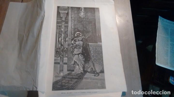 Arte: GRABADO ANTIGUO - A&Ntilde;O 1882 - - Foto 1