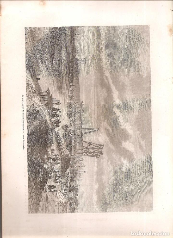 Arte: 2351. estrasburgo. nuevo puente sobre el rin