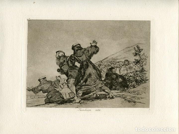 Arte: Tambien esto - Aguafuerte de Goya - Desastres de la Guerra, 1&ordf; edici&oacute;n 1863