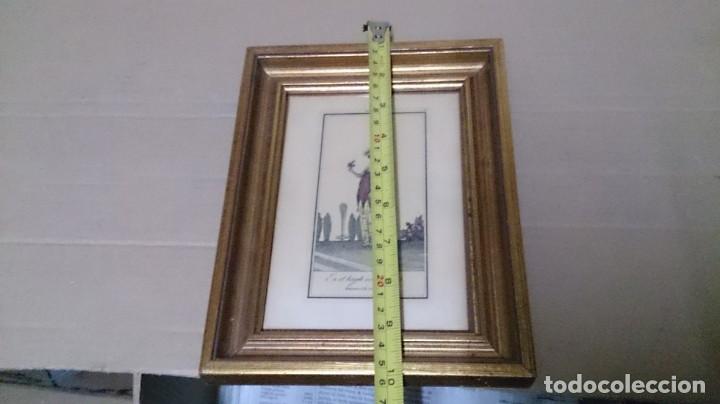 Arte: GRABADO ANTIGUO ENMARCADO - Foto 2