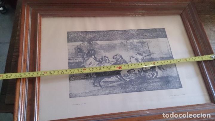 Arte: GRABADO ANTIGUO enmarcado - Foto 2