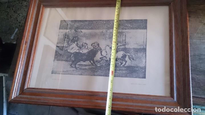 Arte: GRABADO ANTIGUO enmarcado - Foto 3