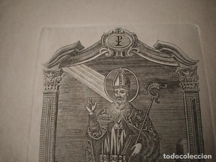 Arte: Antiguo Grabado de San Ildefonso. - Foto 3