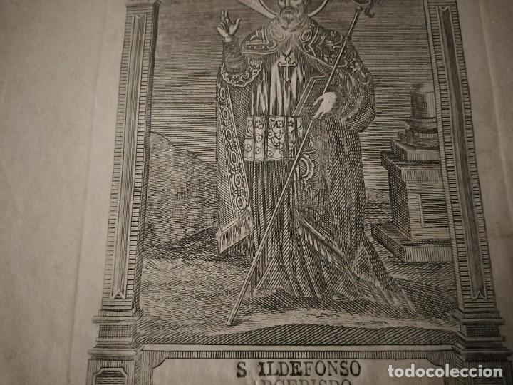 Arte: Antiguo Grabado de San Ildefonso. - Foto 4