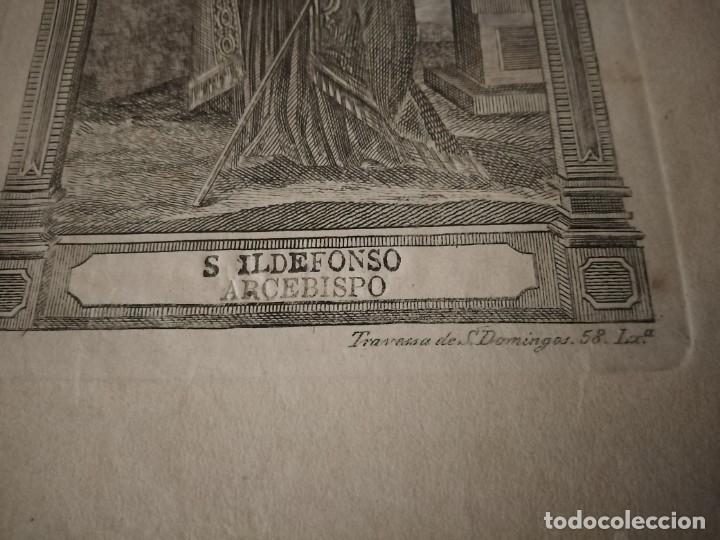 Arte: Antiguo Grabado de San Ildefonso. - Foto 6