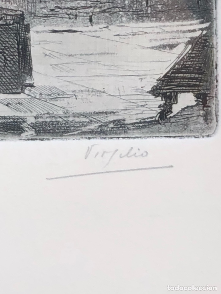 Arte: Bonito grabado numerado, VIRGILIO - Foto 4