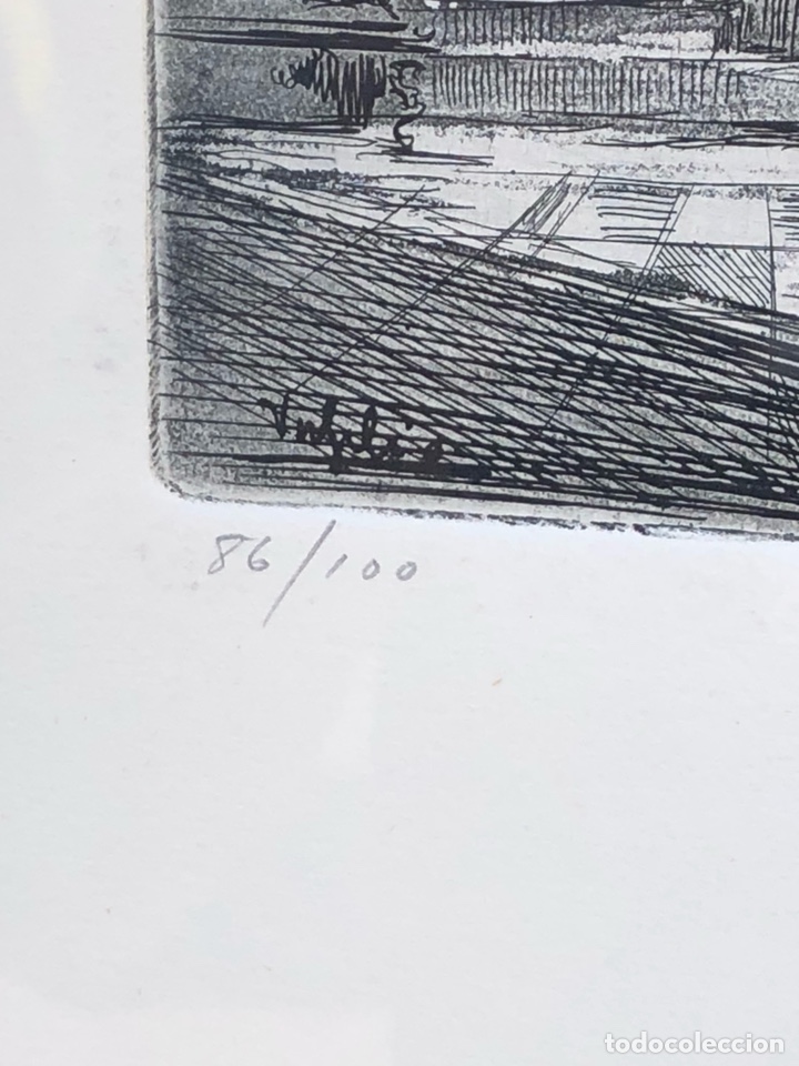 Arte: Bonito grabado numerado, VIRGILIO - Foto 5