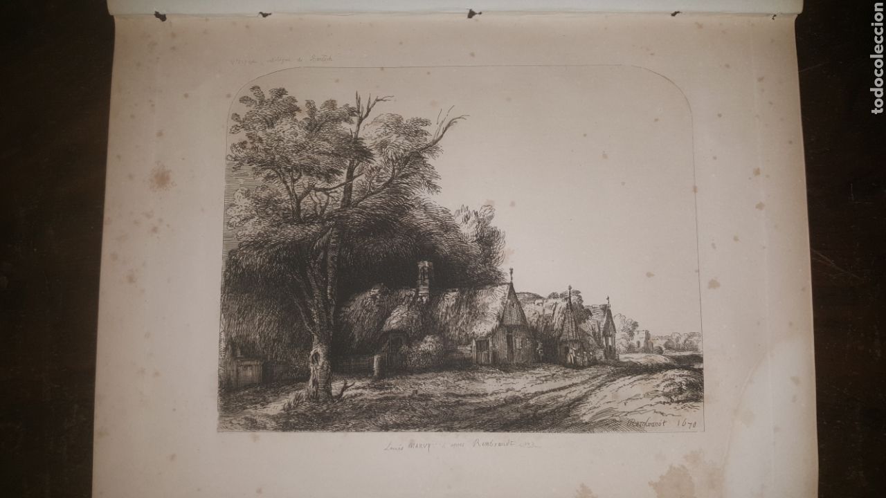 Arte: Grabado Rembrandt - Foto 1