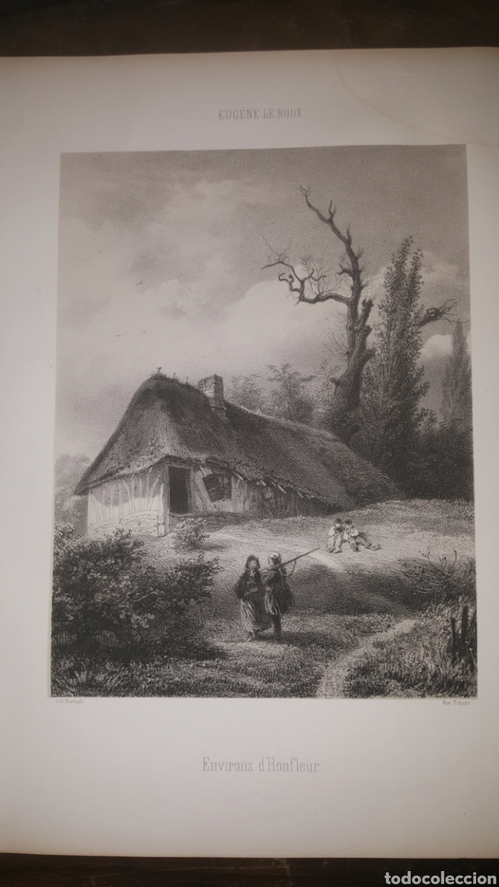Arte: Grabado EUGENE LE ROUX - Foto 1