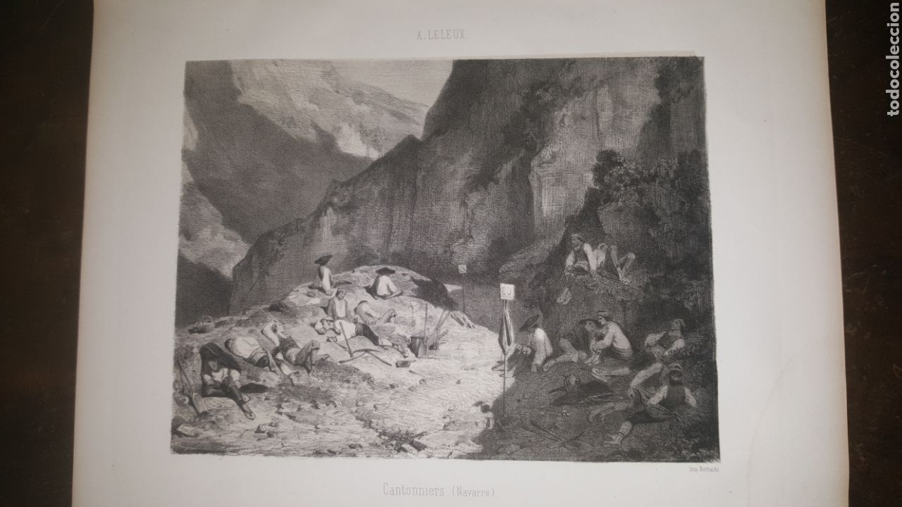 Arte: Grabado A. LELEUX - Foto 1