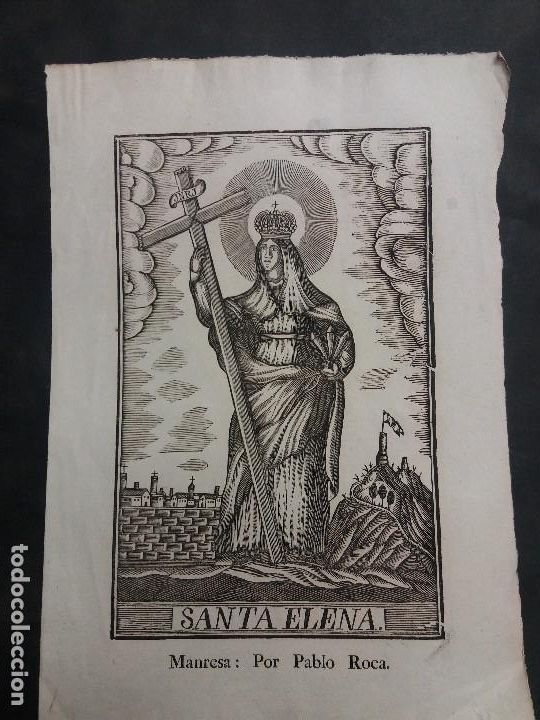 Arte: Grabado de santa Elena - Foto 1