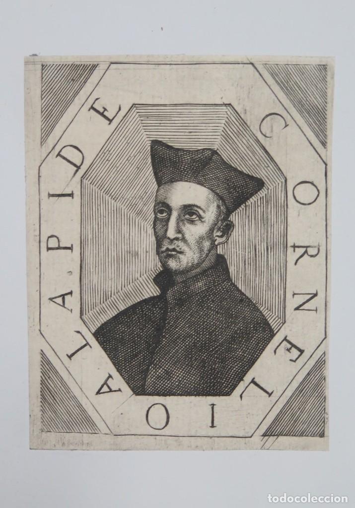 Arte: GRABADO. RETRATO DE CORNELIO A LAPIDE. CA. 1600 - Foto 1