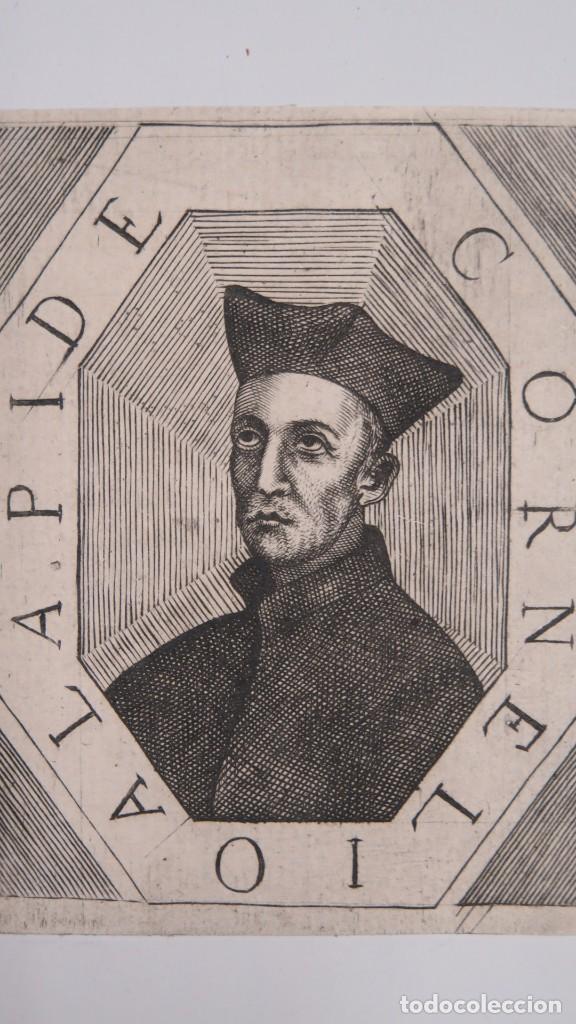 Arte: GRABADO. RETRATO DE CORNELIO A LAPIDE. CA. 1600 - Foto 2