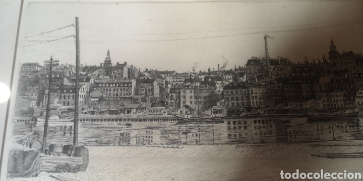 Arte: Antiguo grabado del pintor Schmiterlow - Foto 2