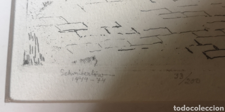 Arte: Antiguo grabado del pintor Schmiterlow - Foto 5