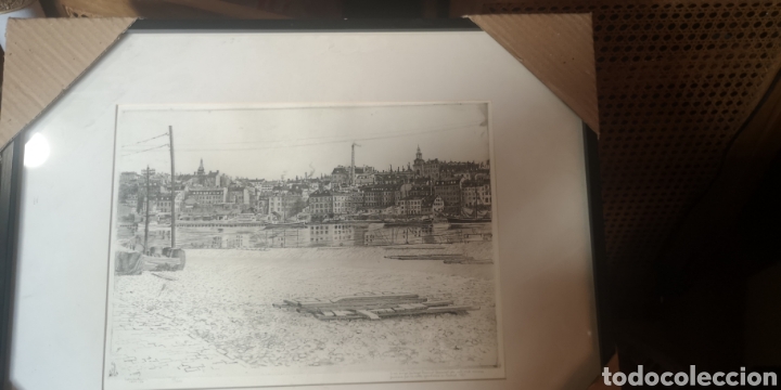 Arte: Antiguo grabado del pintor Schmiterlow - Foto 1