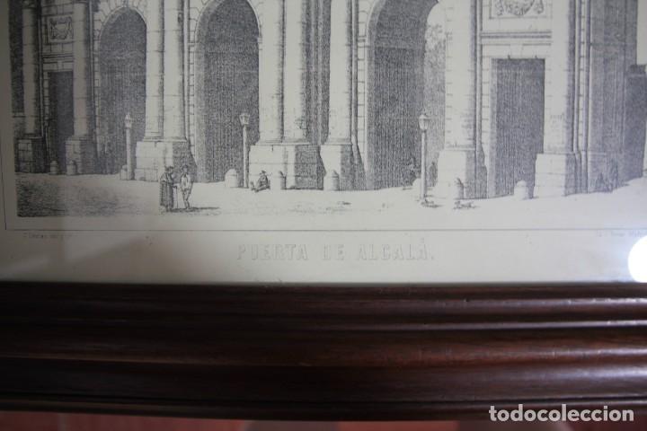 Arte: GRABADO MADRID PUERTA DE ALCALA - Foto 4