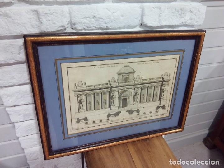 Arte: ANTIGUO GRABADO SIGLO XVIII - Foto 2