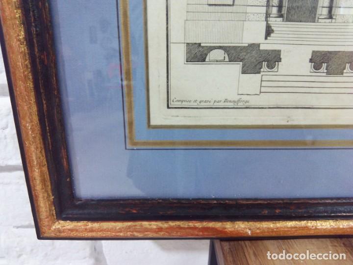 Arte: ANTIGUO GRABADO SIGLO XVIII - Foto 4