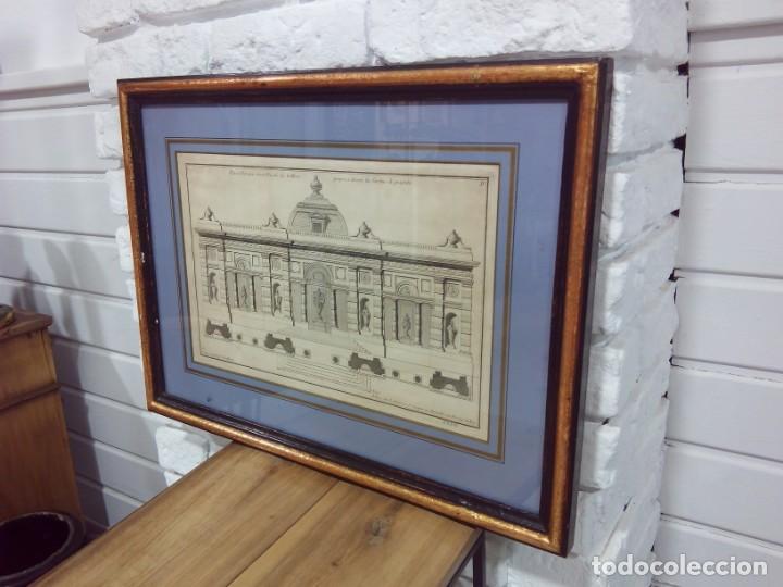 Arte: ANTIGUO GRABADO SIGLO XVIII - Foto 3