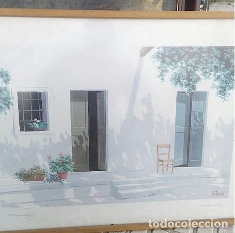 Arte: PATIO CASA... GRABADO. - Foto 1