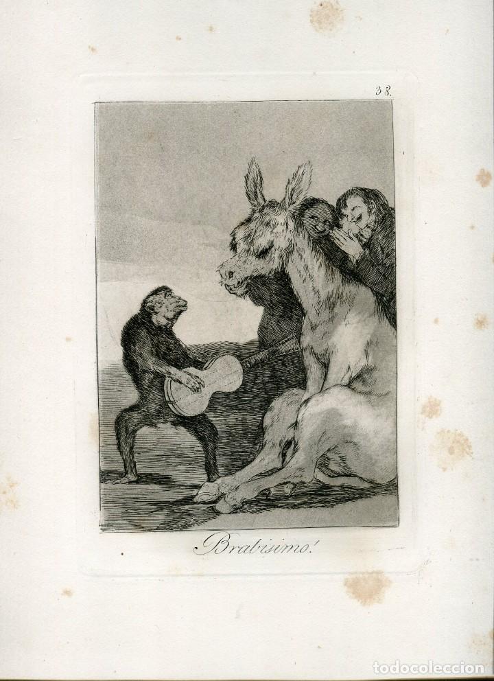 Art: Brabisimo, grabado n&ordm; 38 original de Goya 5&ordf; edici&oacute;n (1881-1886)