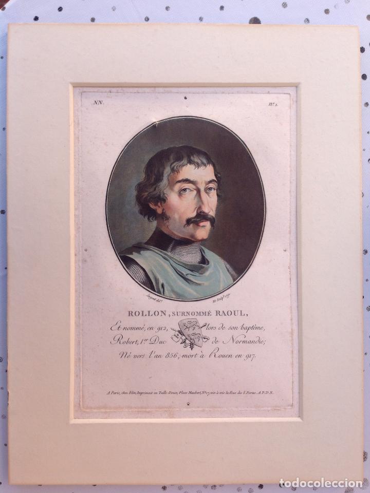 Arte: Estampa francesa siglo XVIII - Foto 1