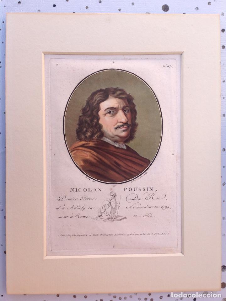 Arte: Estampa francesa siglo XVIII - Foto 1