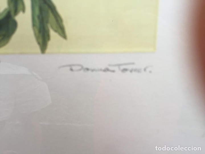 Arte: PRECIOSO GRABADO DE FLOR - Foto 4