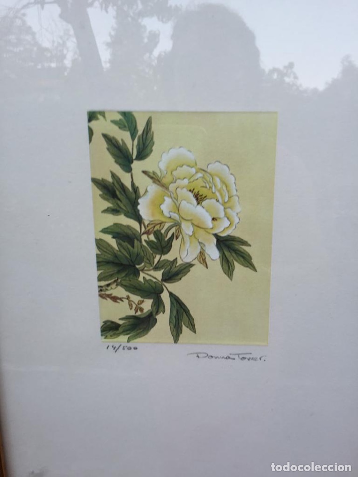Arte: PRECIOSO GRABADO DE FLOR - Foto 6