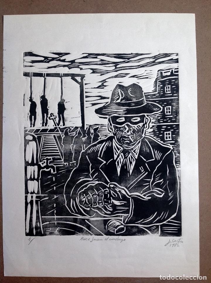 Arte: J. Costa grabado en madera - Foto 1