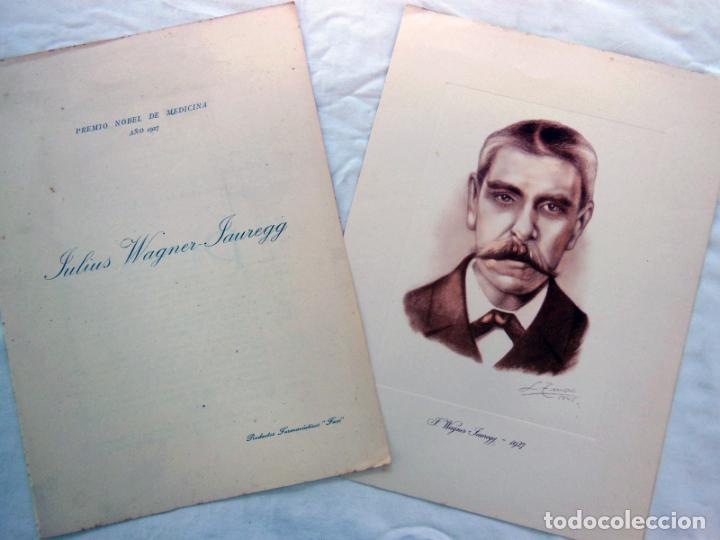 Kunst: JULIUS WAGNER JAUREGG (Premio Nobel de Medicina 1927) 1945