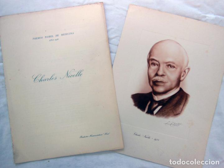 Kunst: CHARLES NICOLLE (Premio Nobel de Medicina 1928) 1945