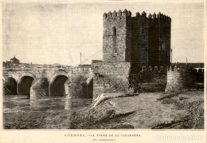 Arte: 1896 - Cordoba - La Torre de Calahorra - La Ilustraci&oacute;n Espa&ntilde;ola y Americana