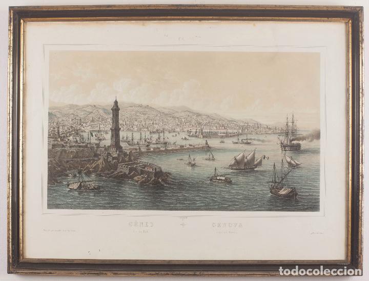 Art: Italie - G&ecirc;nes - G&eacute;nova- Louis Lebreton - Imp. Becquet a Paris