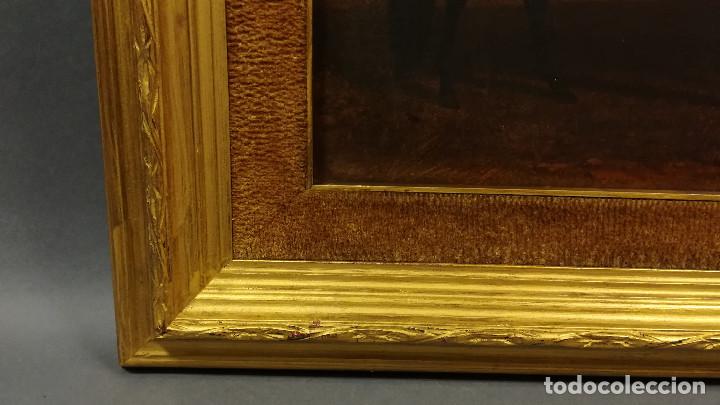 Arte: CUADRO IMPRESION PAREJA CABALLOS CON MARCO DE MADERA - Foto 5