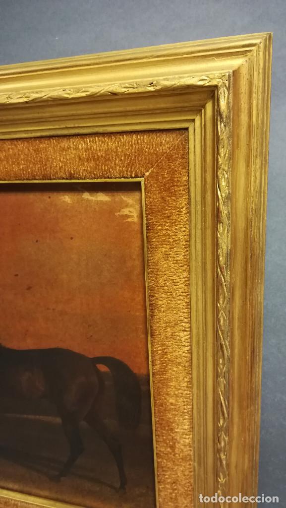 Arte: CUADRO IMPRESION PAREJA CABALLOS CON MARCO DE MADERA - Foto 7