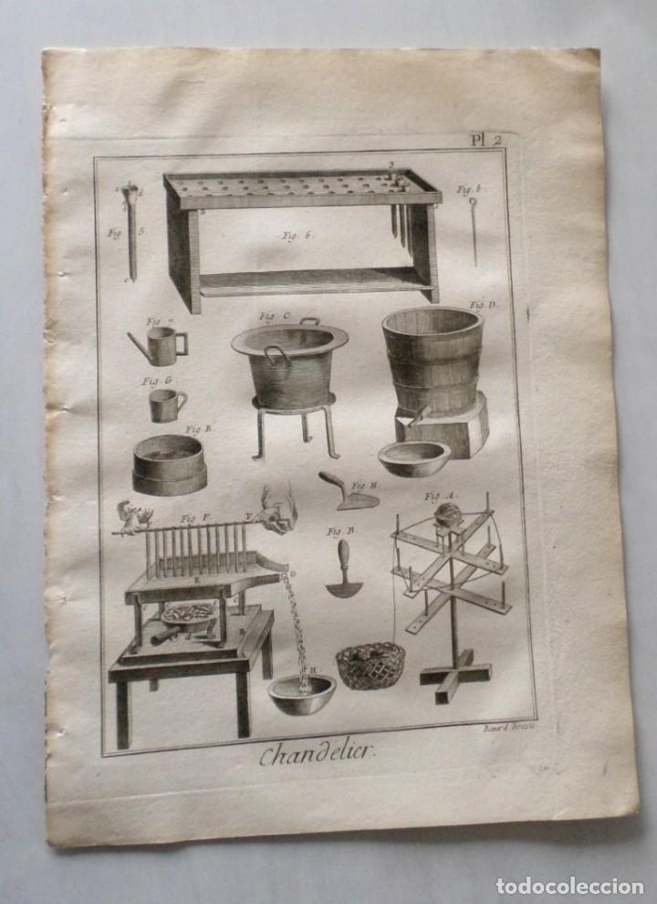 Arte: encadenador - Chainnetier - DIDEROT A&ntilde;o de 1751. - Foto 1