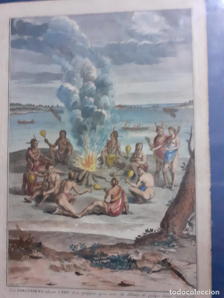 Arte: VIRGINIANOS (GRABADO FRANC&Eacute;S DE 1721) - Foto 2
