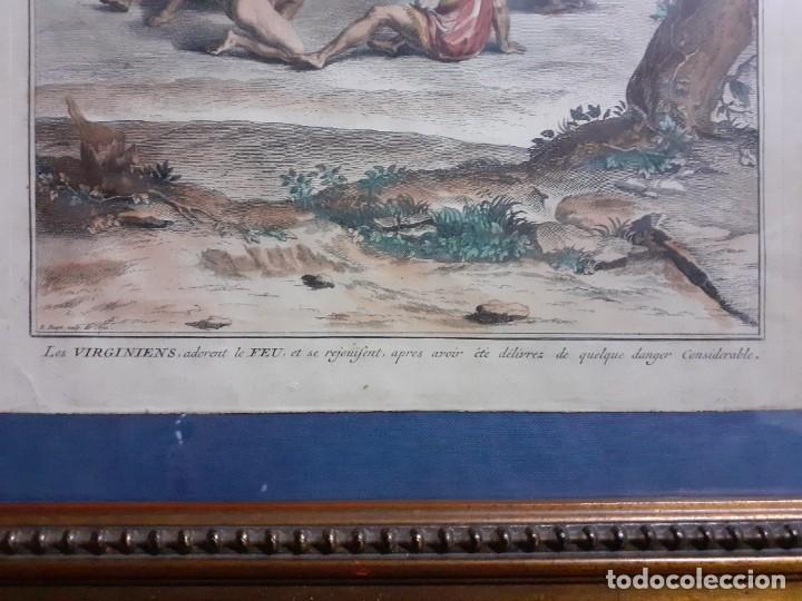Arte: VIRGINIANOS (GRABADO FRANC&Eacute;S DE 1721) - Foto 4