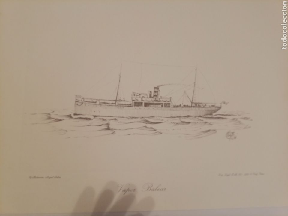 Art: Grabado vapor Balear