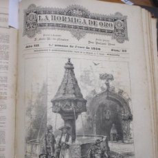 Arte: FUENTE EN JÁTIVA, FOTOGRABADO DE 1886, DIBUJO DE WHYMPER LA HORMIGA DE ORO, VALENCIA. Lote 221396613