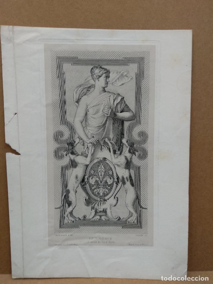 Arte: La fidelite de Chevignard, eau forte Gazette des Beaux-arts 1874